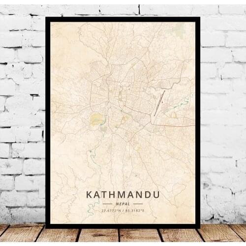 Kathmandu Nepal Poster