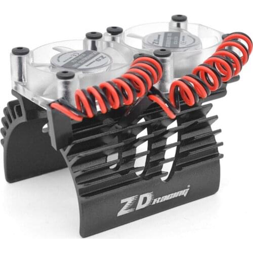 RC 40-42mm Heatsink With High Speed Cooling Fan for RC Hobbywing 1/8 1/10 4268 4274 4092 1515 1512 1518 Buggy Truck Cars Motors