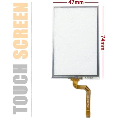 New 3"Inch TouchScreen for Garmin Alpha 100 Hound Tracker Handheld GPS 74mm*47mm Resistance Handwritten Touch Panel Screen Glass