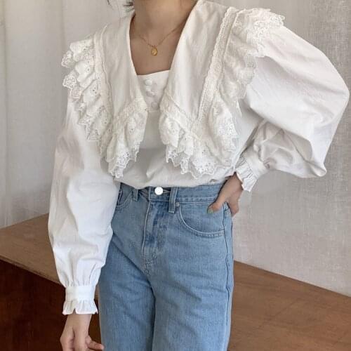 Side With Me White Blouses