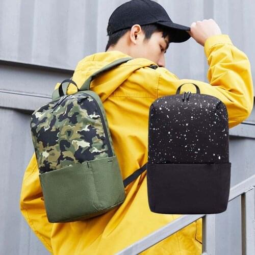 Ultra-light Backpacks New Trend Camo Backpack Fashion Nylon Multifunction Backpack Laptop Shoulder Bags School Waterproof 160g
