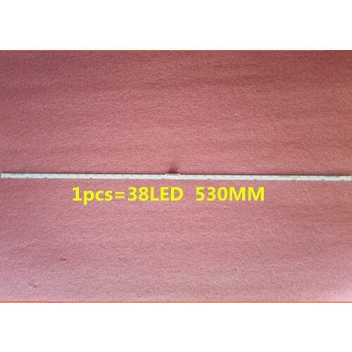 LED Backlight strip 38 leds for Samsung 49"TV AOT_49_NU7300_NU7100_2X38_3030C_d6t-2d1_19S2P rev.v4 UE49NU7140 UE49NU7100
