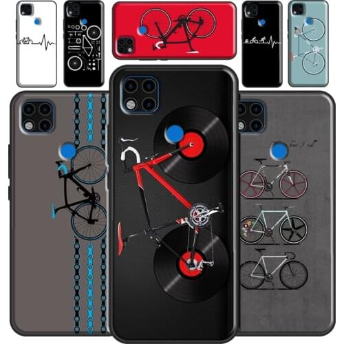 Bike Bicycle Cycling Case For Xiaomi Redmi Note 10 Note 9 Note 8 Pro 8T 9S Cover For Redmi 9T 9 9A 9C K40 7A 8A