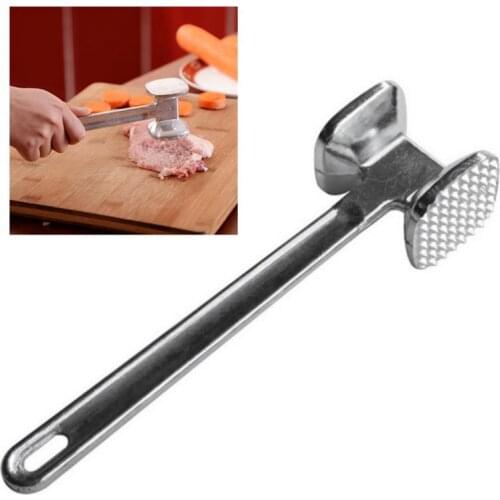 Stainless Steel Hammer Meat Mallet Tenderizer Steak Beef Pork Chicken Hammer Kitchen Tool