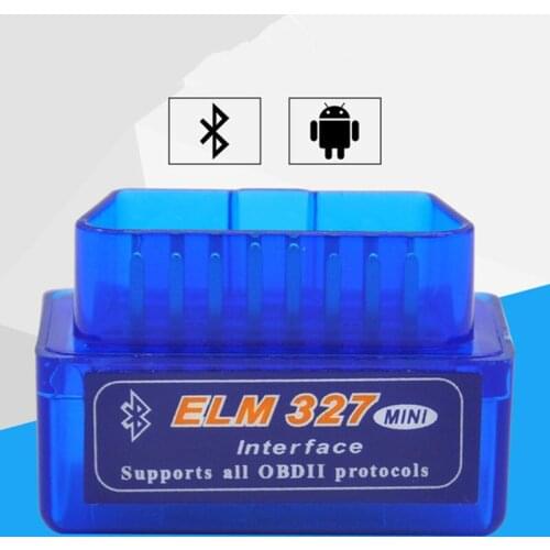 10PCS Mini Elm327 Bluetooth OBD2 V1.5 Elm 327 V 1.5 OBD 2 Car Diagnostic-Tool Scanner Elm-327 OBDII Adapter Auto Diagnostic Tool
