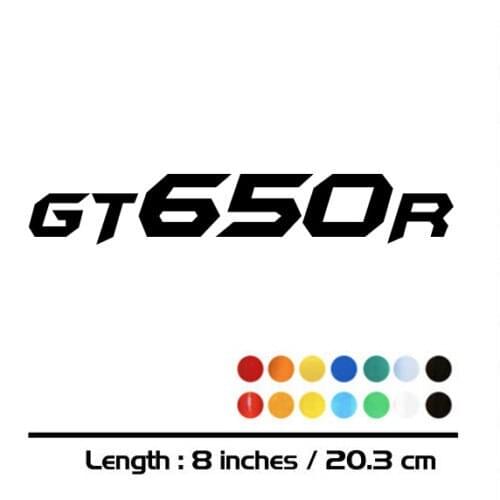 2 X New Sales motorcycle bike Fuel tank Wheels Fairing notebook Luggage helmet MOTO Sticker decals For BMW GT650R
