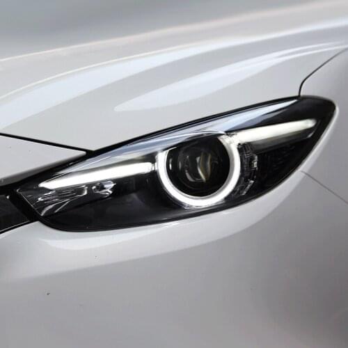 Car Styling Head Lamp for Mazda 3 Headlights 2017-2018 New Mazda3 Axela LED Headlight LED DRL Hid Bi Xenon Auto Accessories