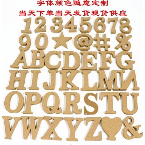 10*10cm Diy Freestanding Wood Wooden Letters White Alphabet Wedding Birthday Party Home Decorations Personalised Name Design