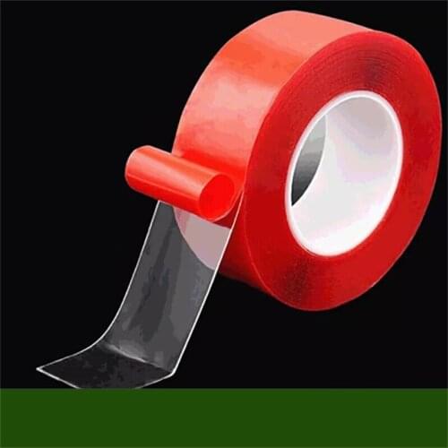 3 M Double Sided Adhesive Sticker Tape Nano Transparent Reusable Waterproof Strong Adhesive Tape Cleanable Car Protect Sticker