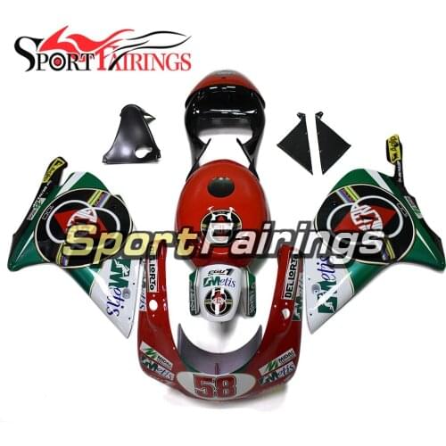 Hot Selling Hulls for Aprilia RS250 1998 1999 2000 2001 2002 ABS Plastic Injection Carenes Autobike Covering Red Green White