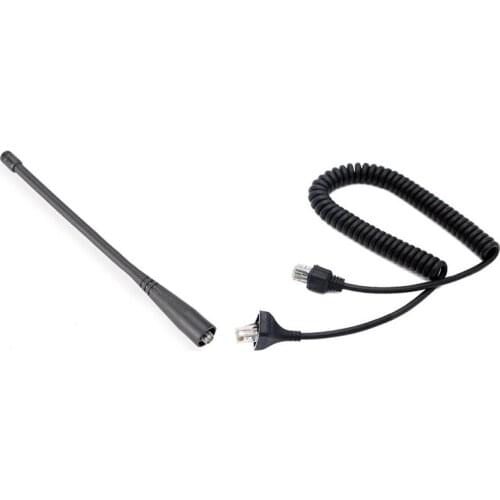 Walkie Talkie for BaoFeng Uv-5R Antenna SMA-Female UHF/VHF 136-174/400-520 MHz for UV5R UV-82 GT-3 & 8 Pin Replacement Speaker M