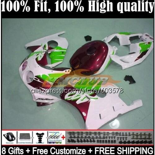 Injection Body For HONDA CBR 250RR 250CC CBR250RR 1988 1989 40CL.234 CBR 250 RR CC MC19 CBR250 RR 88 89 OEM Fairings Wine red