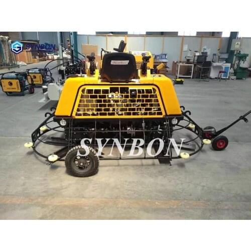 SYNBON 2450cm 96in concrete trowel seated hydraulic trowel machine Concrete machines, SYCT296 road machinery Cement road trowel