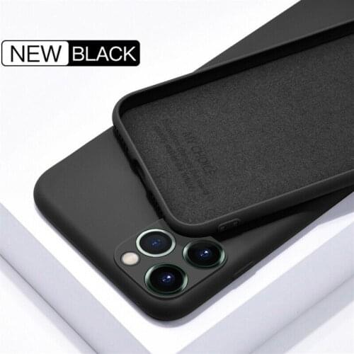 For iPhone 11 Liquid Silicone Candy Soft Cases 12 Pro SE 2020 XS Max 6 S 7 8 Plus 5 5SE X XR Original Camera Protector Cover