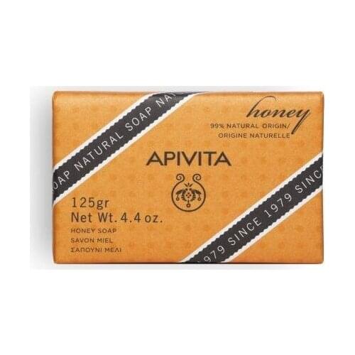 APIVITA-HONEY soap bar 99% NATURAL origin (125 GR)