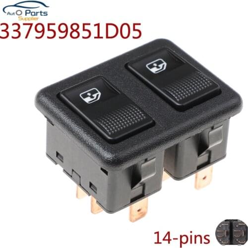 YAOPEI New 337959851D05 For Audi Electric Window Switch Button 14-pins car accessories