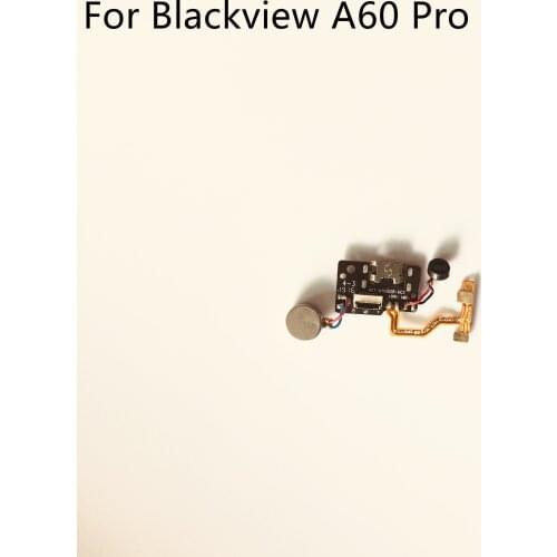 Original Used USB Plug Charge Board + Vibration Motor For Blackview A60 Pro MTK6761 6.088" 1280*600 Smartphone