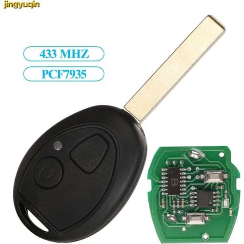 Jingyuqin Remote Car Key Control 433MHZ PCF7935 Chip For Rover 75 Z3 Z4 X3 X5 E46 E39 E36 E34 Mini Cooper S R50 R53 MG ZT