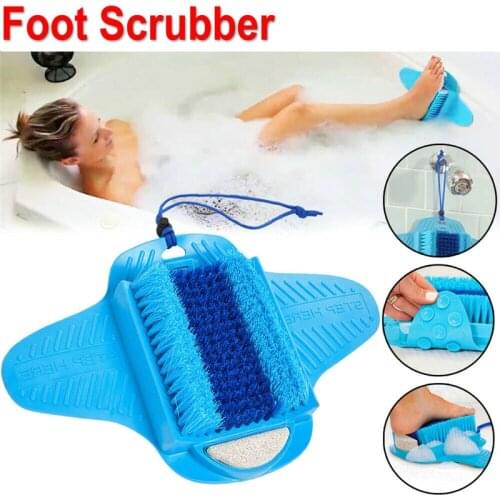 Bath Shower Feet Scrubber Clean Foot Brush Shoe Feet Massage Brush Scrub Exfoliating Spa Shower Remove Dead Skin Foot Care Tool