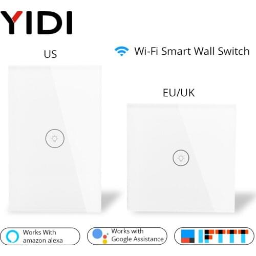 2/3 Way Wifi Smart Switch US EU Multi-control Association APP Remote Control Works with Amazon Alexa Google Home for Smart Life