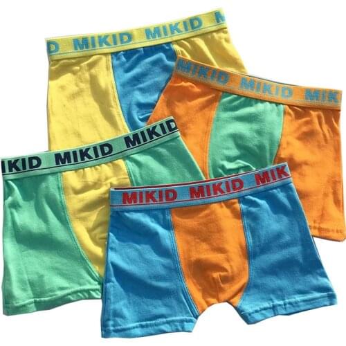 3pcs/lot Boys Underwear Soft Breathable Kids Boxer for 3-9Yrs Baby Panties Boy Briefs Underpants childs underwear