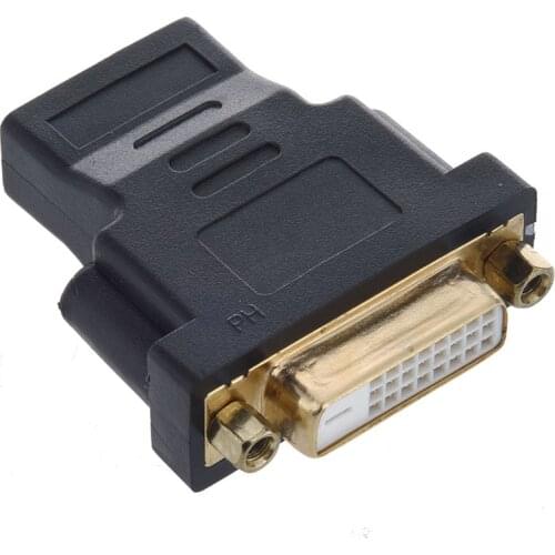 TV DVI-D Dual Link Female To HDMI Female Converter Adapter