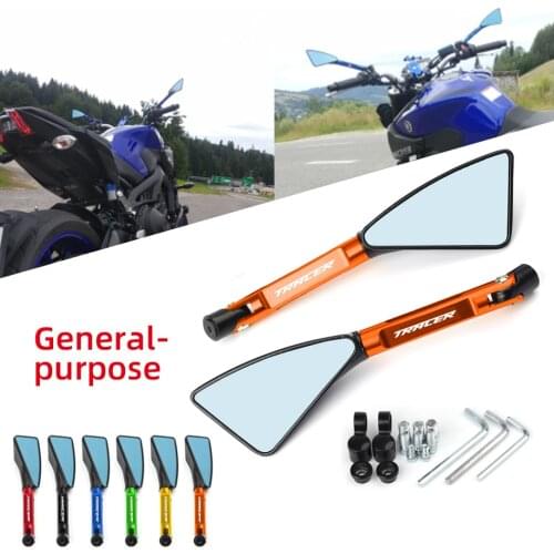 Universal Motorcycle mirror CNC side Rearview For Yamaha MT-09 MT09 MT 09 MT 07 MT07 MT-07 TRACER 2014 2015 2016