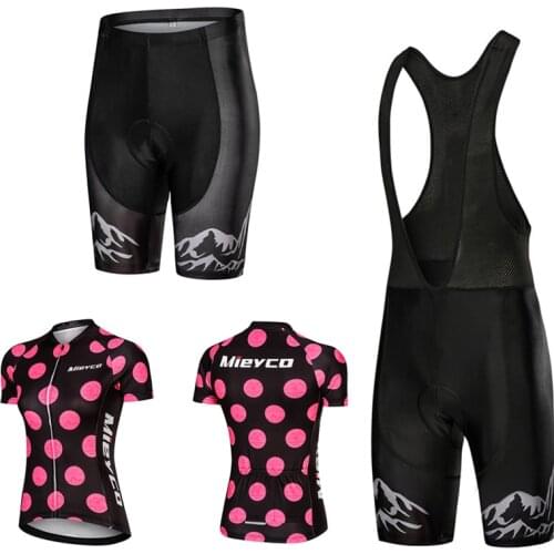 Bike Uniform Summer Cycling Jersey Set Road MTB Wear Moisture Wicking For Bicycle Anti-UV Clothing Macaquinho Ciclismo Feminino