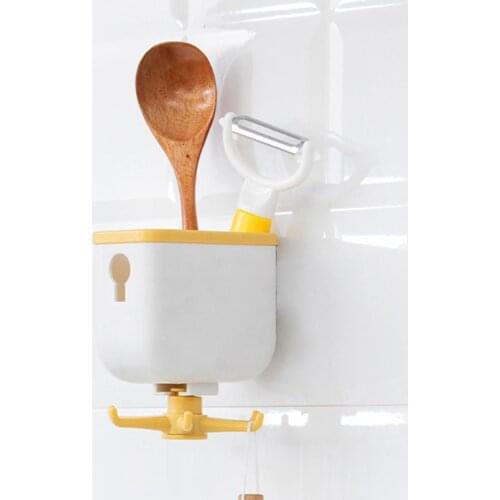 Hanger Hook Wall Hangers Punch-free Angel Adjustable ABS Wide Application Utensils Holder Hanger for Kitchen