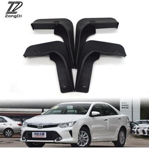 ZD Car Front Rear Mudguards For Toyota Camry 2015 2016 2017 (Except North American models) Mudflaps Car-styling 1Set Fenders