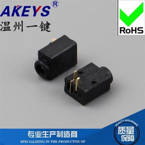 10pcs DC headset Power outlet DC-048 Gold-plated high temperature resistance Recharge DC female connector