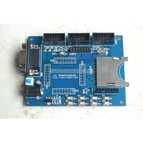 ATmega128 MP3 AVR Development Board with SD Card LCD ISP and JTAG Interface