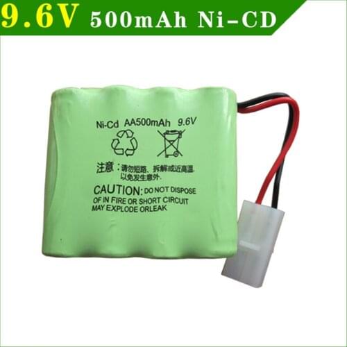 AA Batterise 9.6V 500mAh Ni-CD battery Huanqi 781 782 remote control tank battery High quality