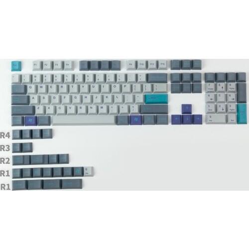 GMK Personali PBT Keycaps Cherry Profile 120 Keys DYE-SUB OG-CO Key Cap For Gadalon MX Switches GK61 GK87 Mechanical Keyboard