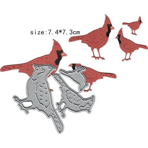 Sirius Red parrot, bird Metal Cutting Dies DIY Scrapbooking Embossing Craft Die dies scrapbooking nouveau arrivage 2021