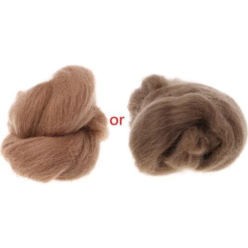 Fashion Wool Corriedale Needlefelting Top Roving Dyed Spinning Wet Felting Fiber Dropshipping