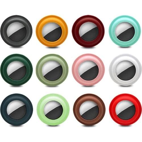 Mint Green Protective Sleeve Shockproof Protective Cover Shell For Airtags Tracker Bluetooth Tracker Accessories Anti-lost Track