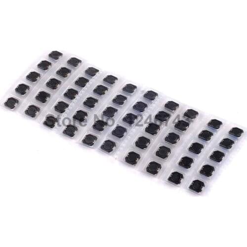 SMD Inductor Kit CDRH104R 10UH to 330UH 10x10x4mm 10Values*5PCS=50PCS SMD Power Inductor Assorted Sample Kit