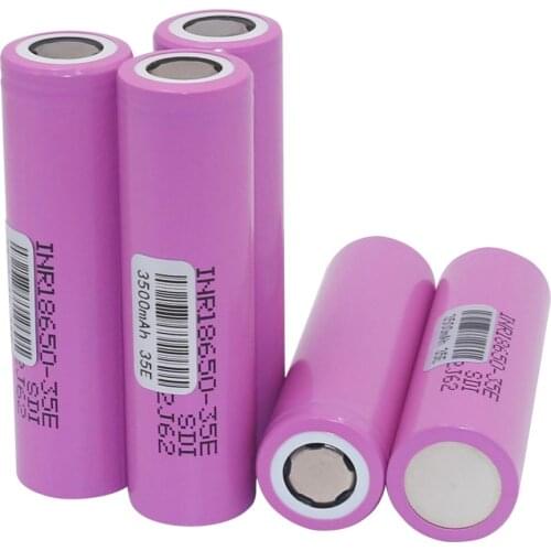 Original 18650 Battery INR18650-35E 3500mAh 3.7V Lithium Rechargeable Battery Cells