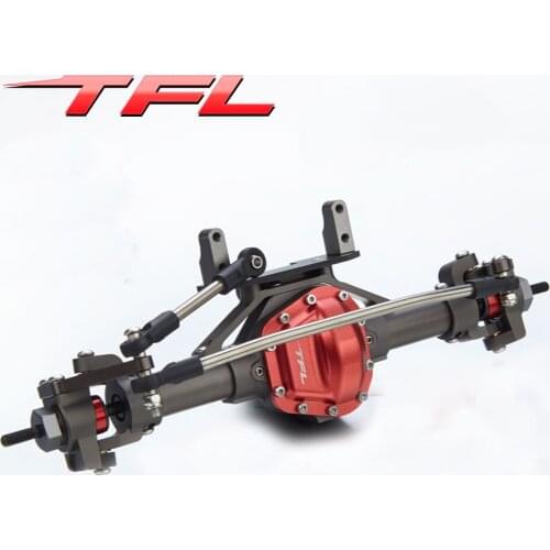 TFL 1/10 RC Car accessories AXIAL SCX10 / T10 pro D90 Rock Crawler Alloy Front Axle Housing TH04693-SMT6