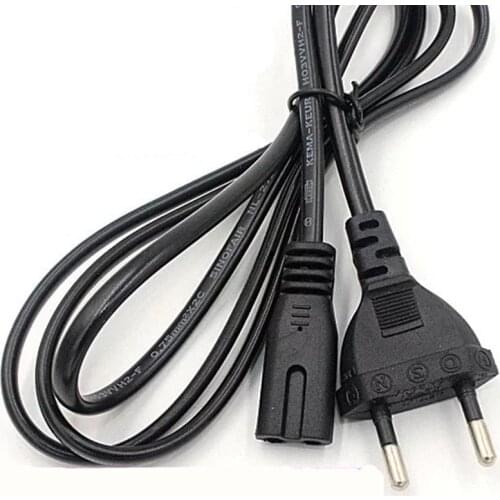 US JP Japan AC Power Cable Extension Lead Cord C7 Figure 8 1.4m For Battery Charger Sony PSP 4 Portable Radio Boomboxes