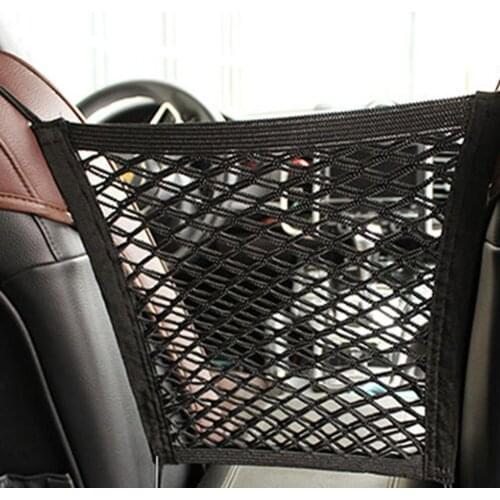 Universal seat double storage net bag storage bag storage net debris bag auto accessories modification accessories