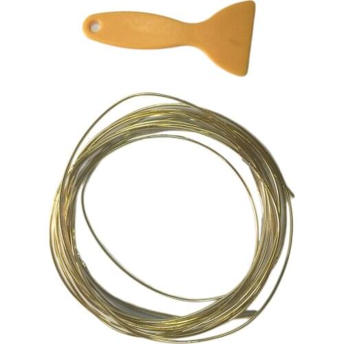 Gold Red 5m/lot Car-Styling Universal DIY Cold Line Flexible Interior Decoration Moulding Trim Strips Car Styling Accessories