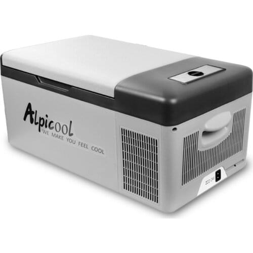 15-35L Rechargeable -20C Home Car Dual-use Mini Refrigerator Compressor Freeze 12v/24v Small Refrigerator 220v Portable Fridge