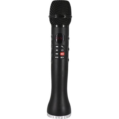 FFYY-Professional Karaoke Microphone Wireless Speaker Portable Bluetooth Microphone For Phone Iphone Handheld Condenser Mic