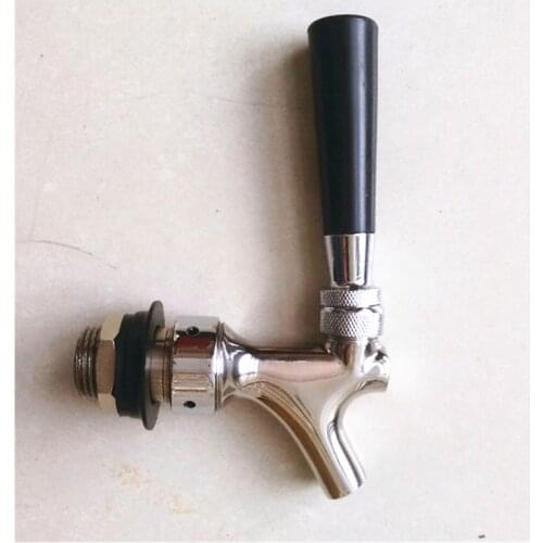 Chrome plated brass beer tap / beer faucet / water tap with G5/8" screw thread