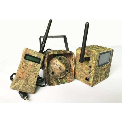 PDDHKK Camouflage 100W 200dB Electric Hunting Decoy Speaker Bird Caller Predator Sound MP3 Player 200 Bird Voices Remote Control