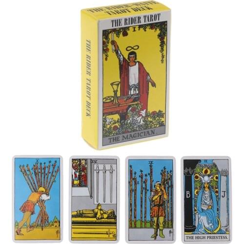 Oracle Tarot Cards Guidance Divination Fate Oracle Party Deck Board Game Palying Cards for Party Game PDF Instruction Witchcraft