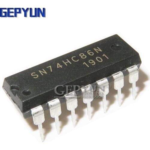 10PCS SN74HC86N SN74HC86 DIP14 DIP 74HC86N 74HC86 Gepyun
