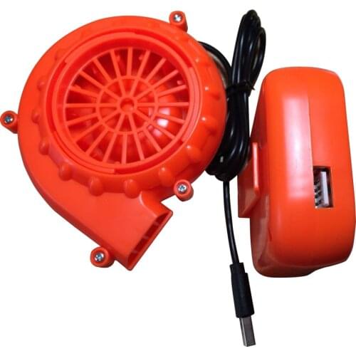 Battery Case Mini Fan Air Blower Pump for Inflatable Costume Fancy Dress 4.8W